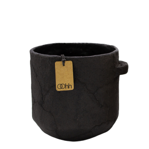 Pulp Knob Pot, Black
