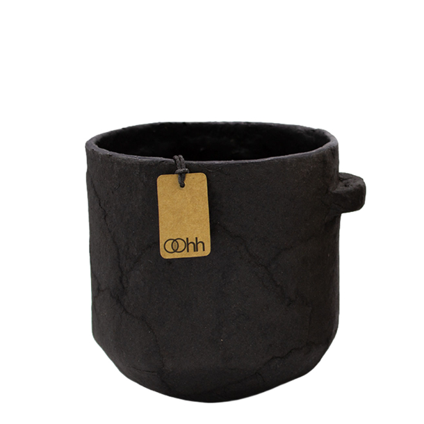 Pulp Knob Pot, Black