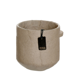 Pulp Knob Pot, Paper color