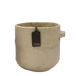 Pulp Knob Pot, Paper color