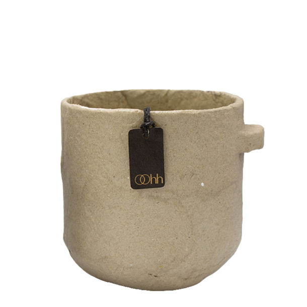 Pulp Knob Pot, Paper color