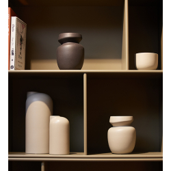 ANIA vase, sand finish, Sand