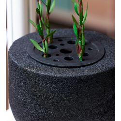 Wood'z pique fleur vase, ASH