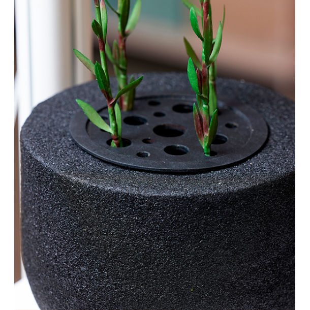 Wood'z pique fleur vase, ASH