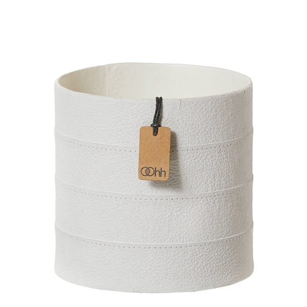 Tuscany zero waste potte, White