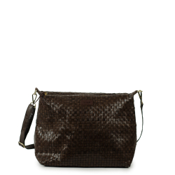 GEMMA BAG SMALL INTRECCIATO BLACK