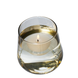 Valencia drop vase, Champagne