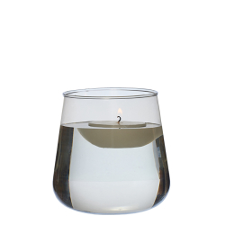 Valencia drop vase, Champagne