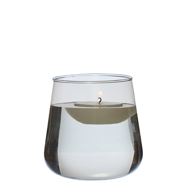 Valencia drop vase, Champagne