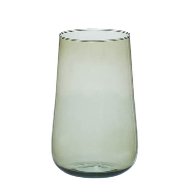 Valencia drop vase, Sage