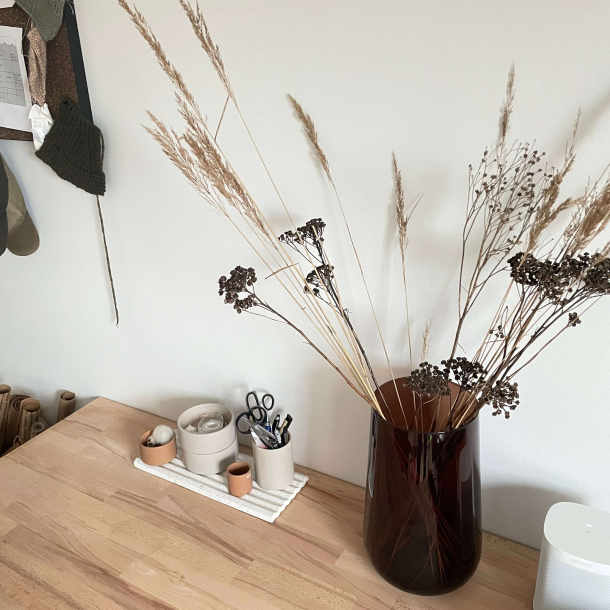 Valencia drop vase, Kaffe