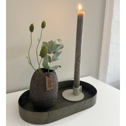 Vienna candle holder. Light Brown