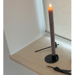 Vienna candle holder. Light Brown