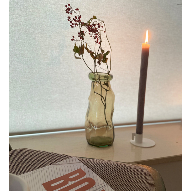 Vienna candle holder. Light Brown