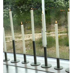 Vienna Taper candle holder, Black