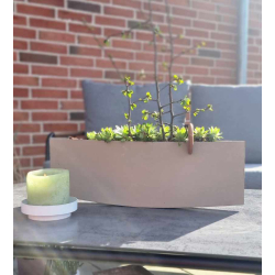 Venice Boat Vase, White