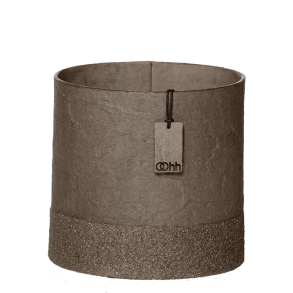 Wood'z Edge pot, Taupe