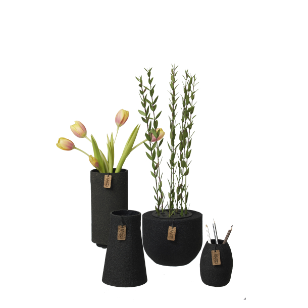 Wood'z mini vase/pen holder, ASH