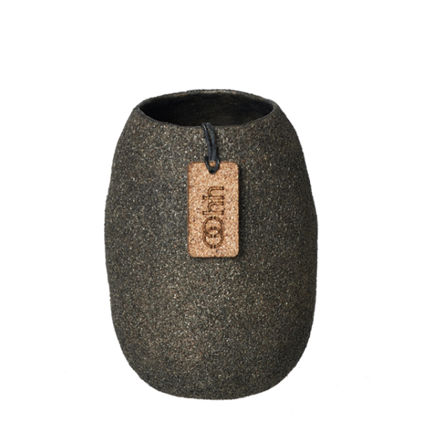 Wood'z mini vase/pen holder, Caffe