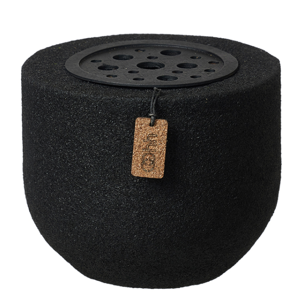 Wood'z pique fleur vase, ASH