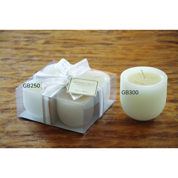 Goblet duflys, frostet hvid duft