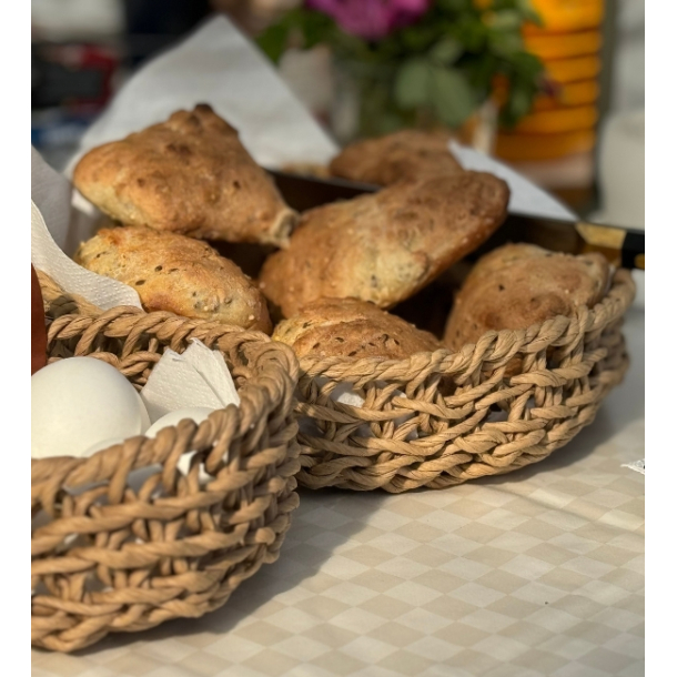 Woven Paper Trays Set of 3, Natural