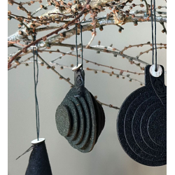 Xmas Ball Spiral, Burnt Olive