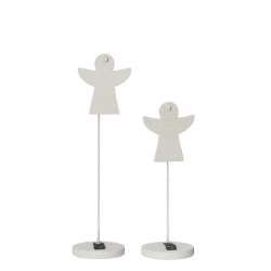 S/2 WOODz engledisplay, White