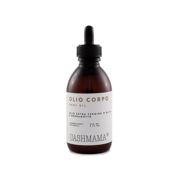 Body oil med kologisk olivenolie