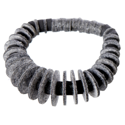 Bracelet Eco-felt, Grey