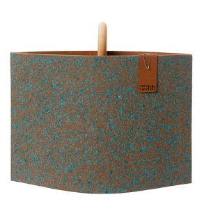 Copper painted balance vase