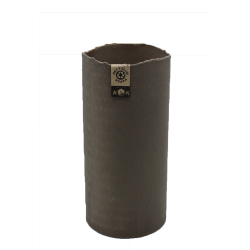Cylinder Vase With Dots, Light Brown