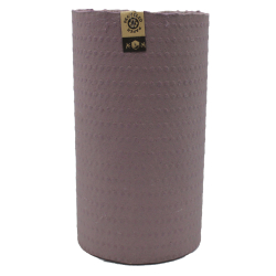 Cylinder Vase With Dots, Purple