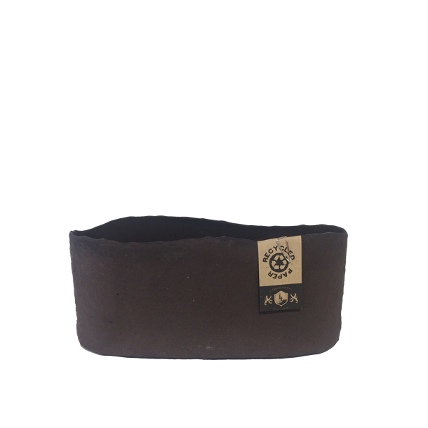 Boat Potte, Dark Brown