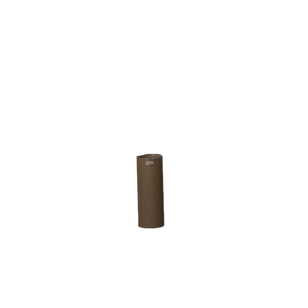 Cylinder Vase, Dark Brown 