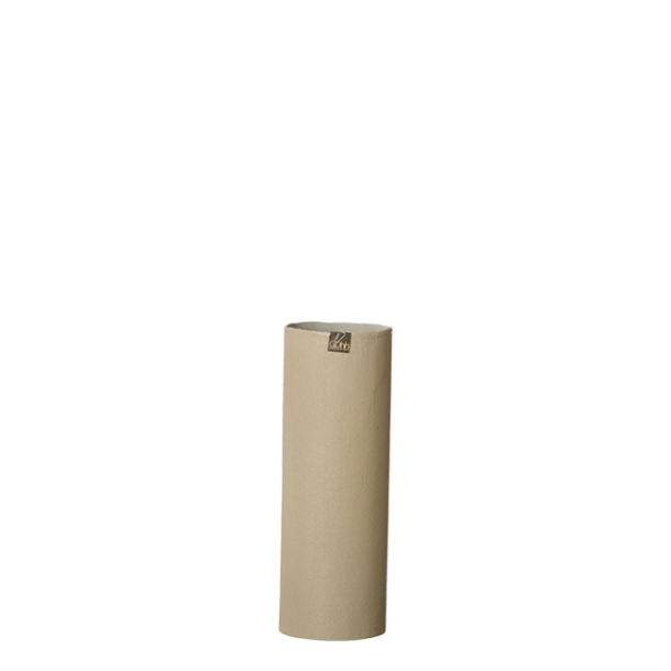 Cylinder Vase, Light Brown 