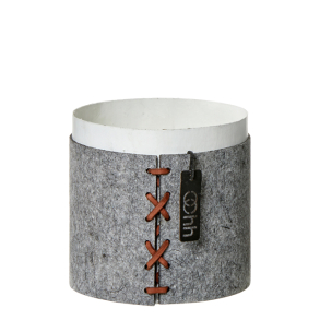 Potte med krydset stikninger, Gr