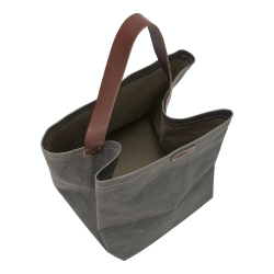 Legna wood bag / brndekurv, Dark Grey