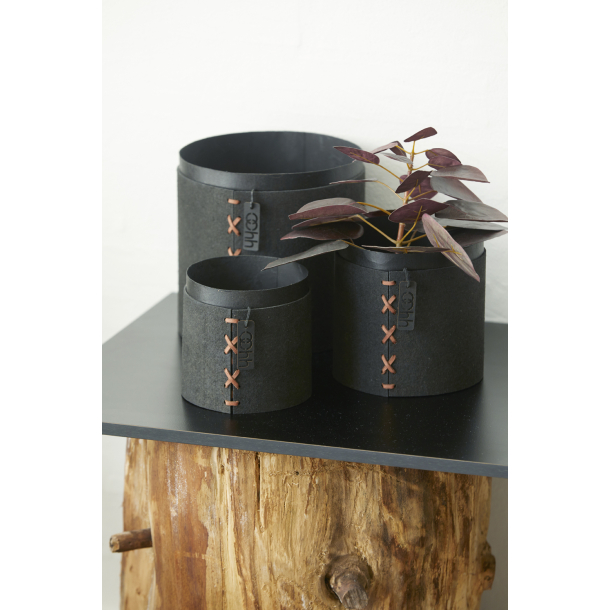 Cross Stitch Pottete Eco-Felt, Black