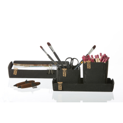 Eco-felt bakker, st af 2, Sort