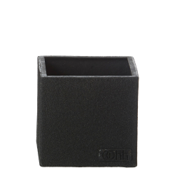 Firkantet Blomsterpotte, Black