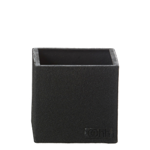 Firkantet Blomsterpotte, Black