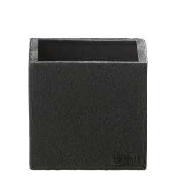 Firkantet Blomsterpotte, Black