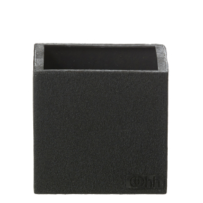 Firkantet Blomsterpotte, Black