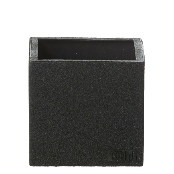 Firkantet Blomsterpotte, Black