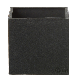 Firkantet Blomsterpotte, Black