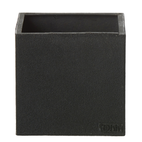 Firkantet Blomsterpotte, Black