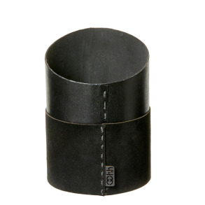 Pen Holder til kuglepen af ruskind, Black