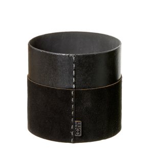 Cylinder med ruskind, Black