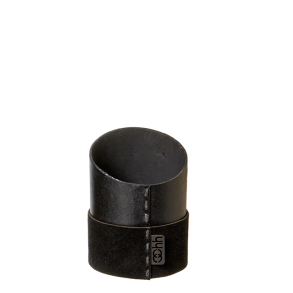 Mini potte til kontoret med ruskind, Black